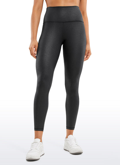 Matte Faux Leather Legging 25''