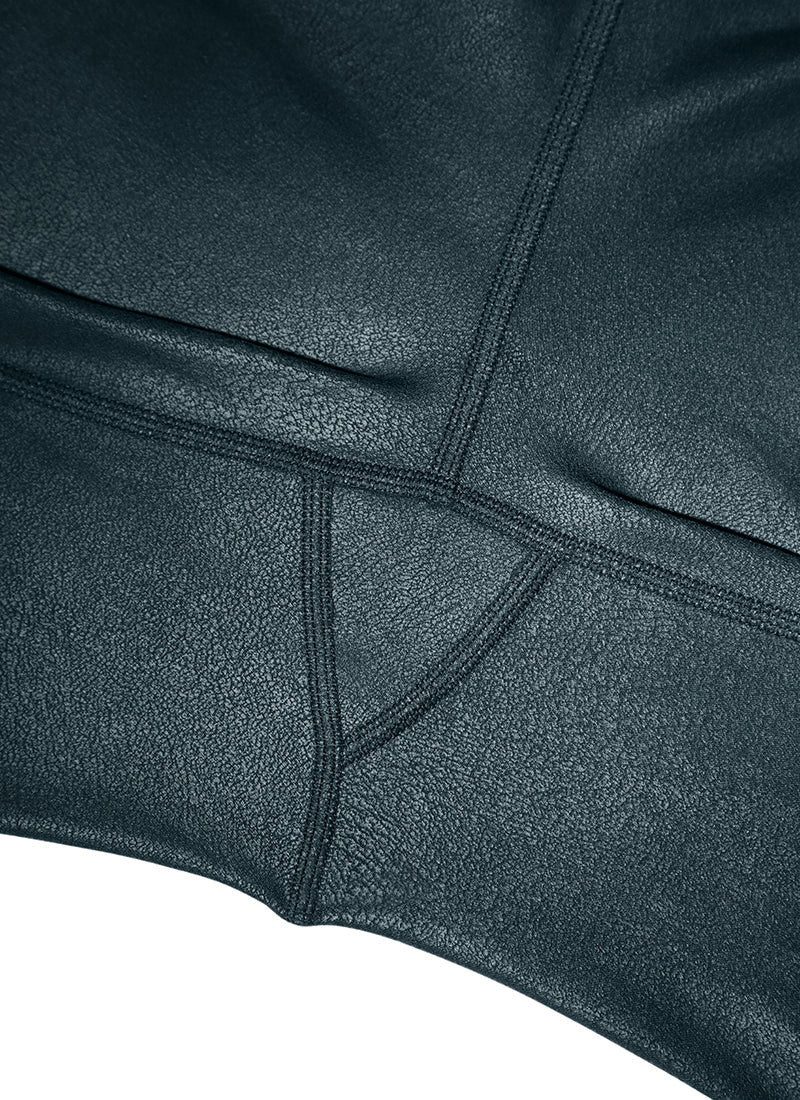 Matte Faux Leather Legging 25''