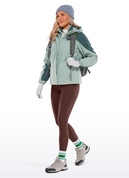 Fleece Lined Soft Pocket Legging 26.5"