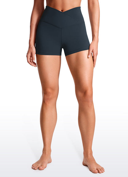 Butterluxe V Cross Waist Short 3"