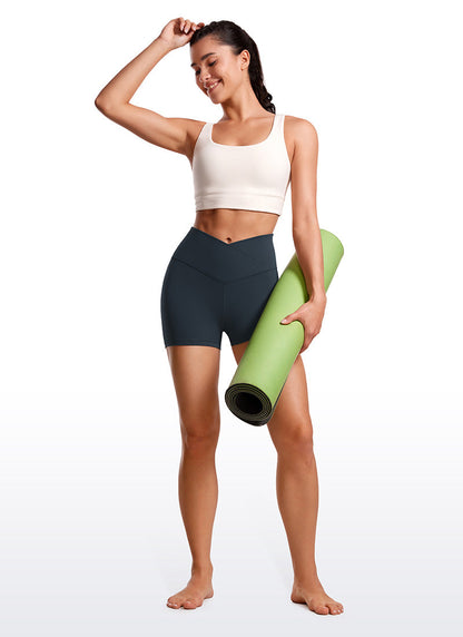 Butterluxe V Cross Waist Short 3"