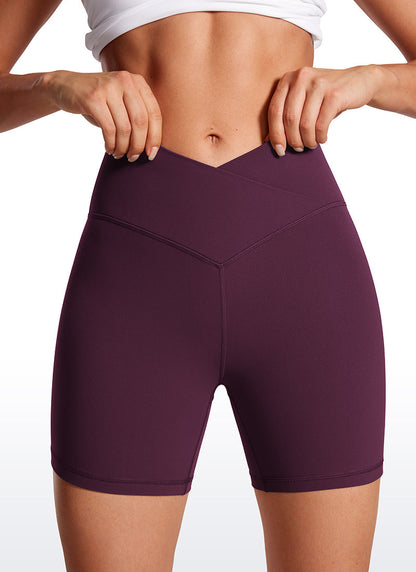 Butterluxe V Cross Waist Short 5"