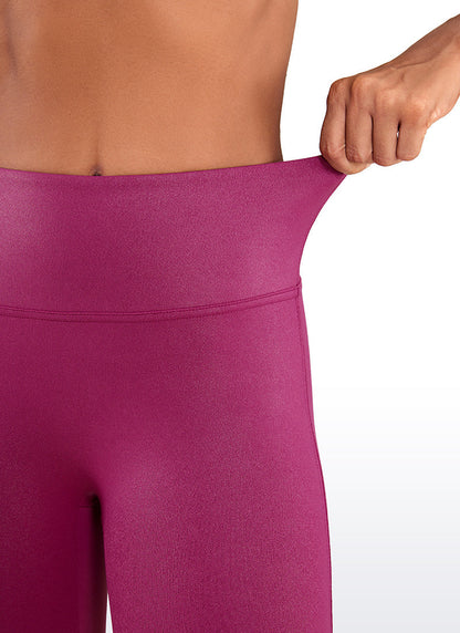 Faux Leather No Front Seam Legging 26.5''