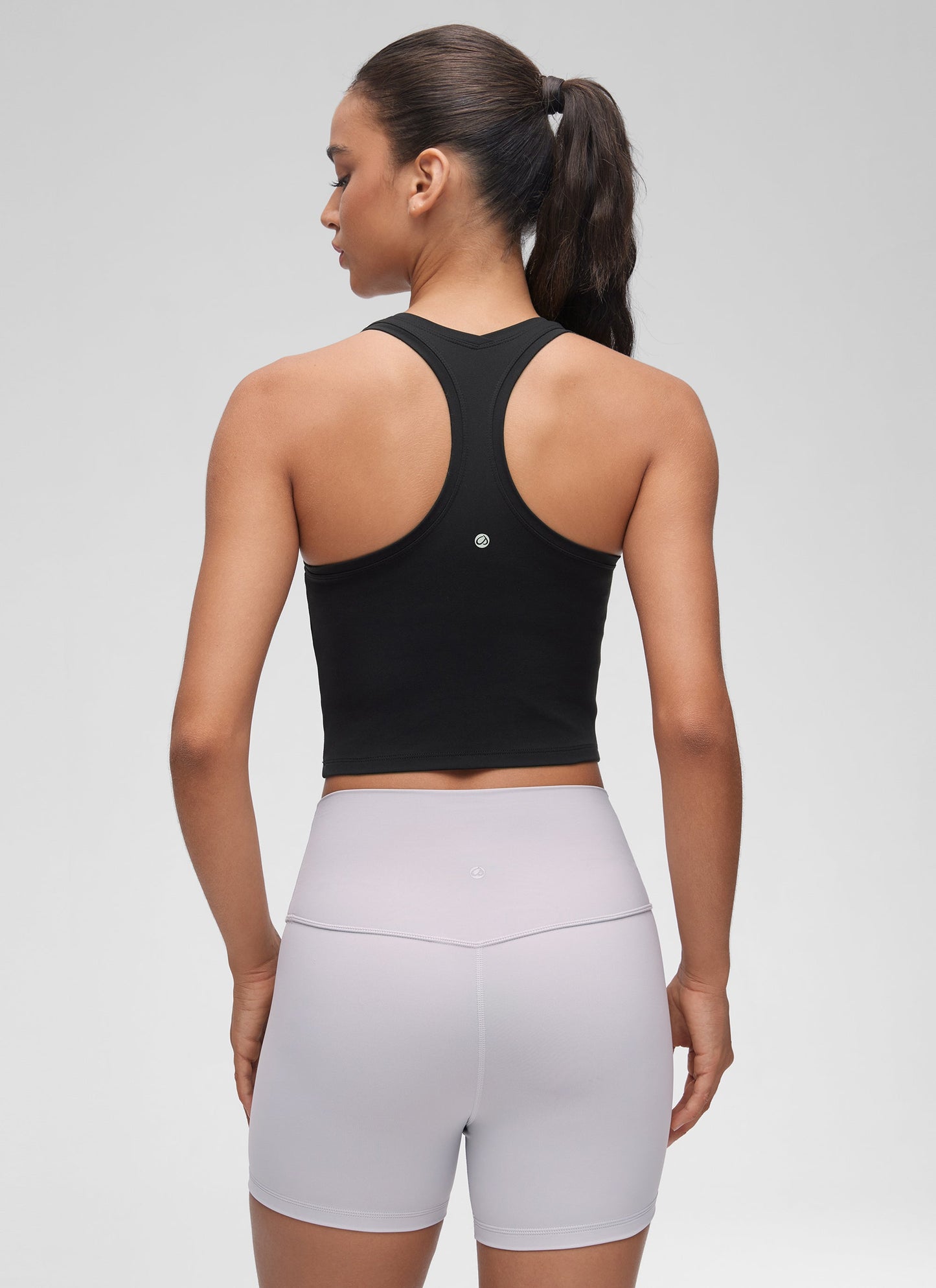 Butterluxe Cropped Racerback Tank