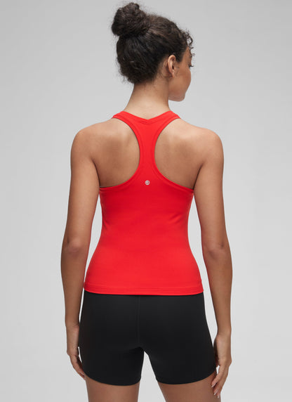 Butterluxe Racerback Waist Length Tank