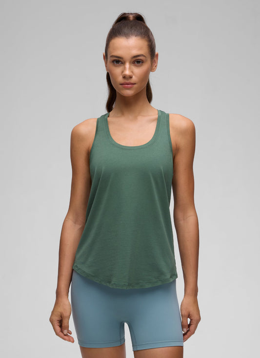Pima Cotton Hip Length Racerback Tank
