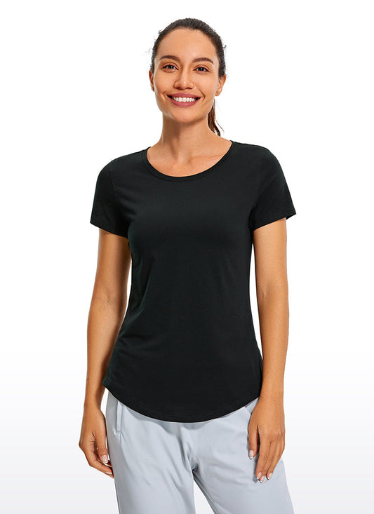 Pima Cotton Short Sleeve