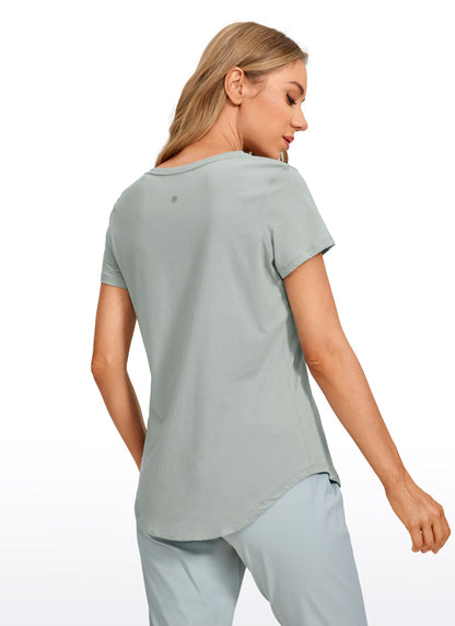 Pima Cotton Short Sleeve