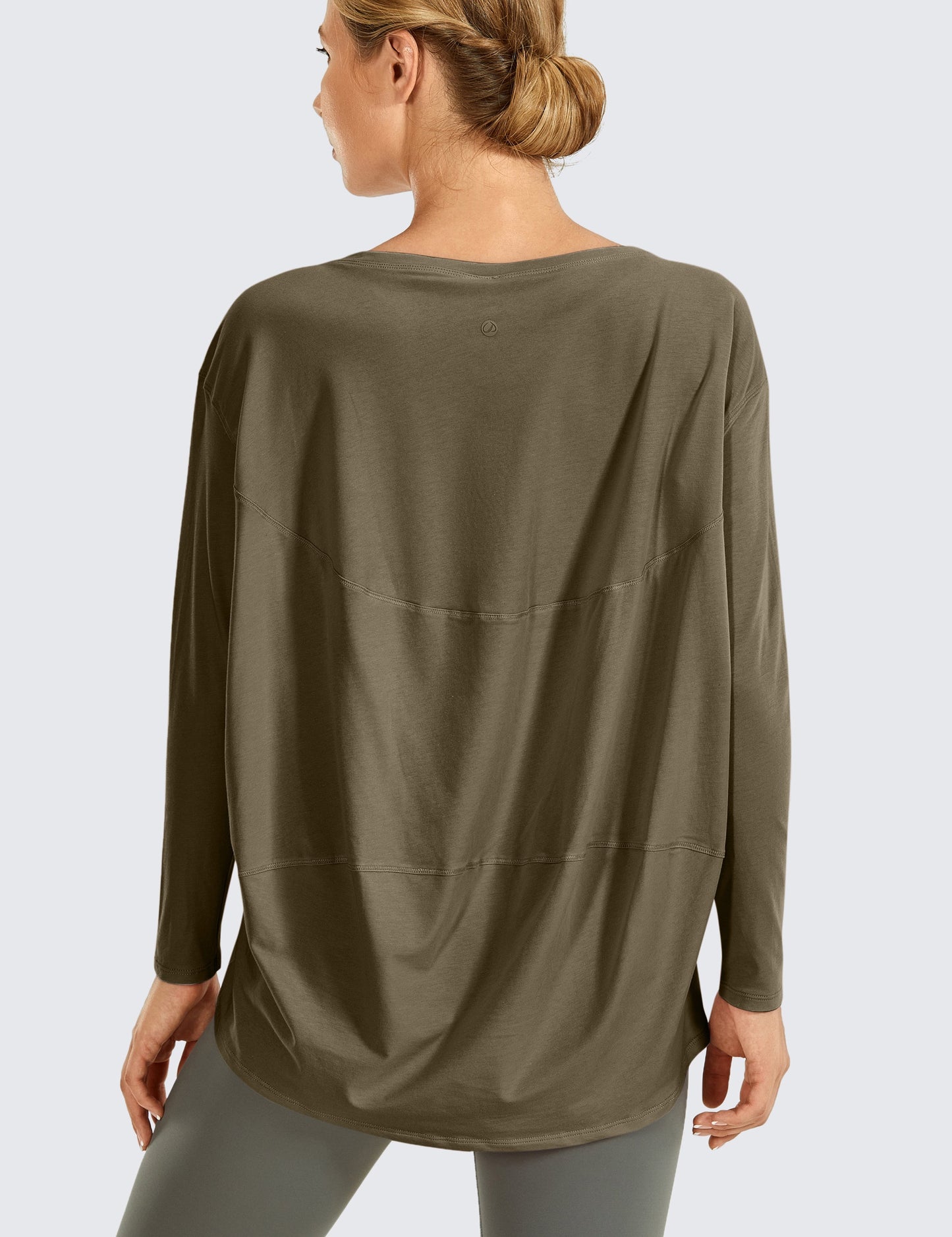 Pima Cotton Boat Neck Long Sleeve