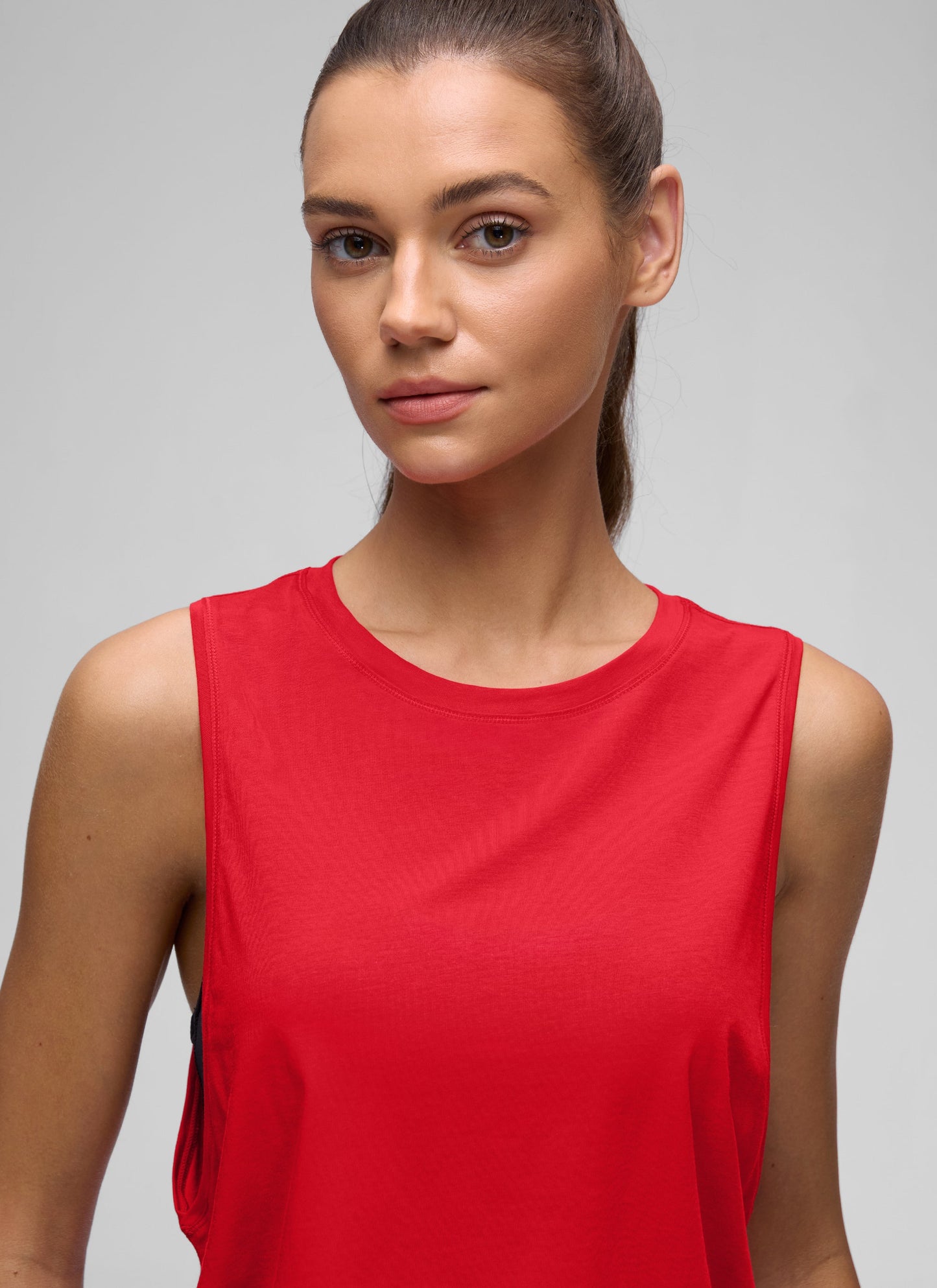 Pima Cotton Crop Deep Armhole Tank