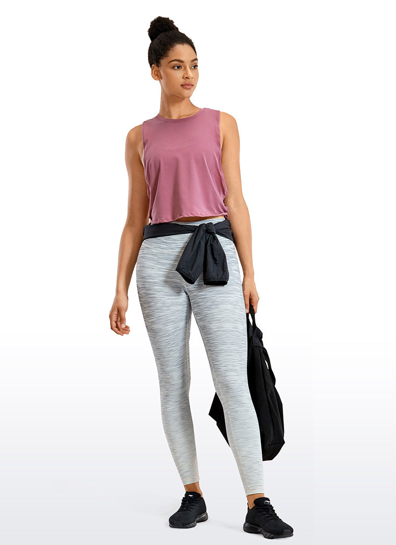 Pima Cotton Crop Deep Armhole Tank