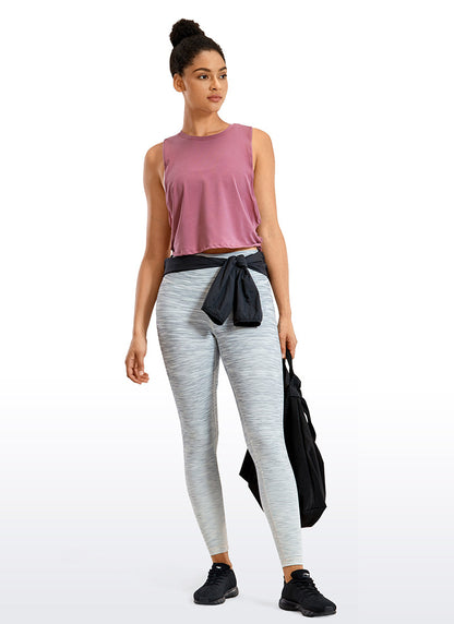 Pima Cotton Crop Deep Armhole Tank