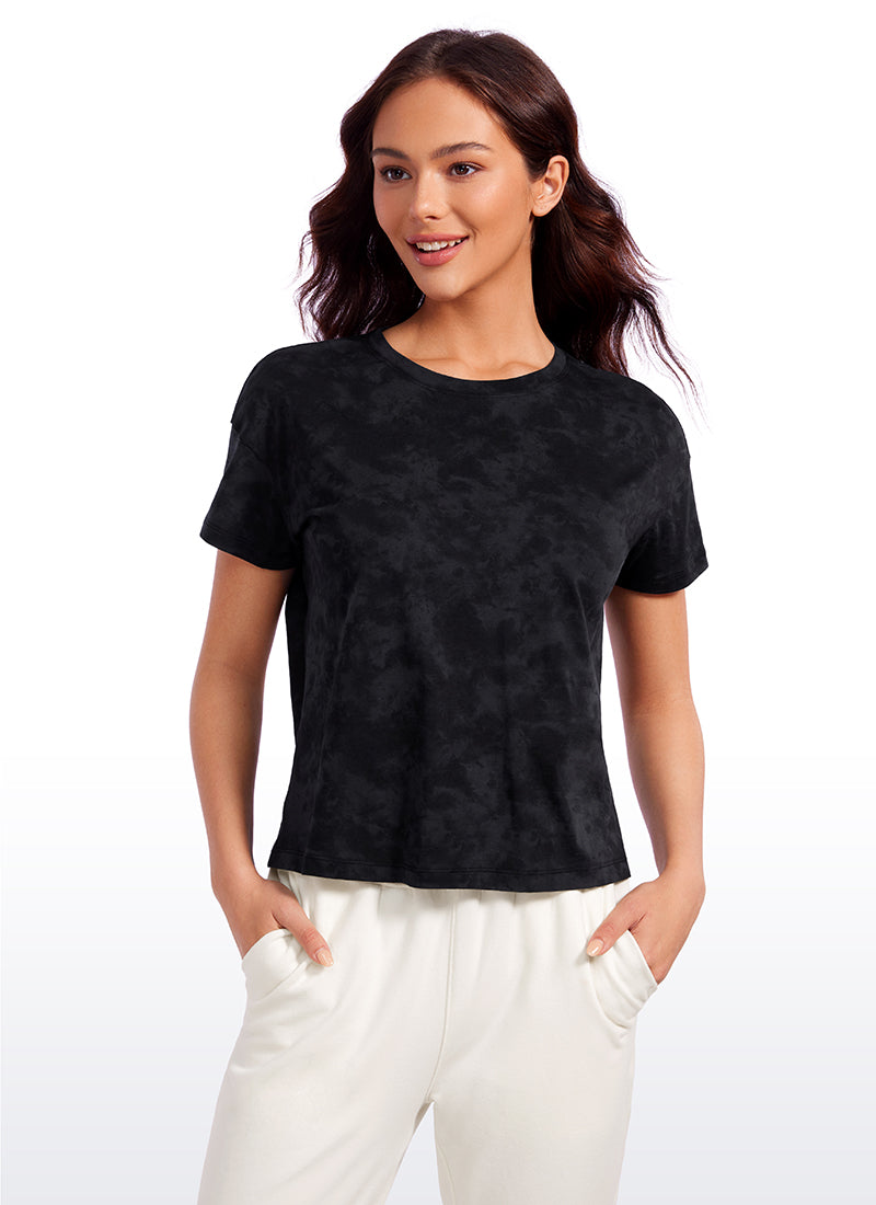 Pima Cotton Loose Fit Short Sleeve