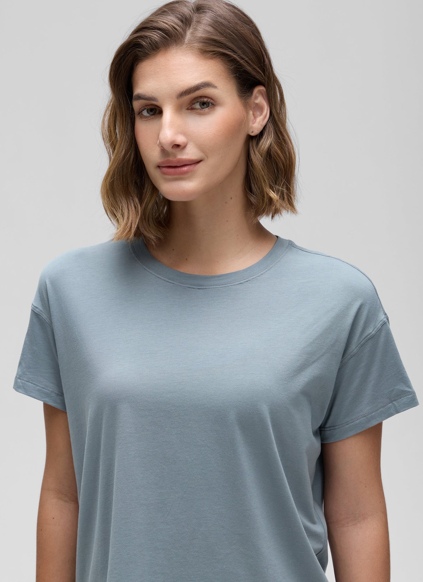 Pima Cotton Loose Fit Short Sleeve