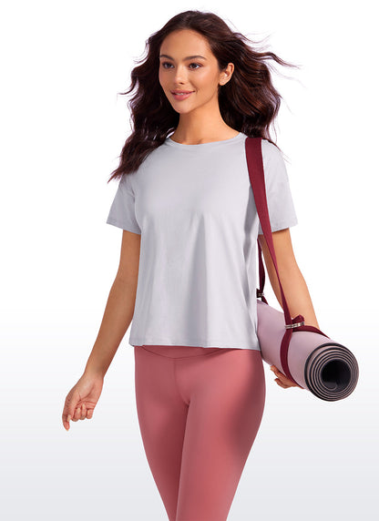 Pima Cotton Loose Fit Short Sleeve