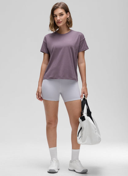 Pima Cotton Loose Fit Short Sleeve