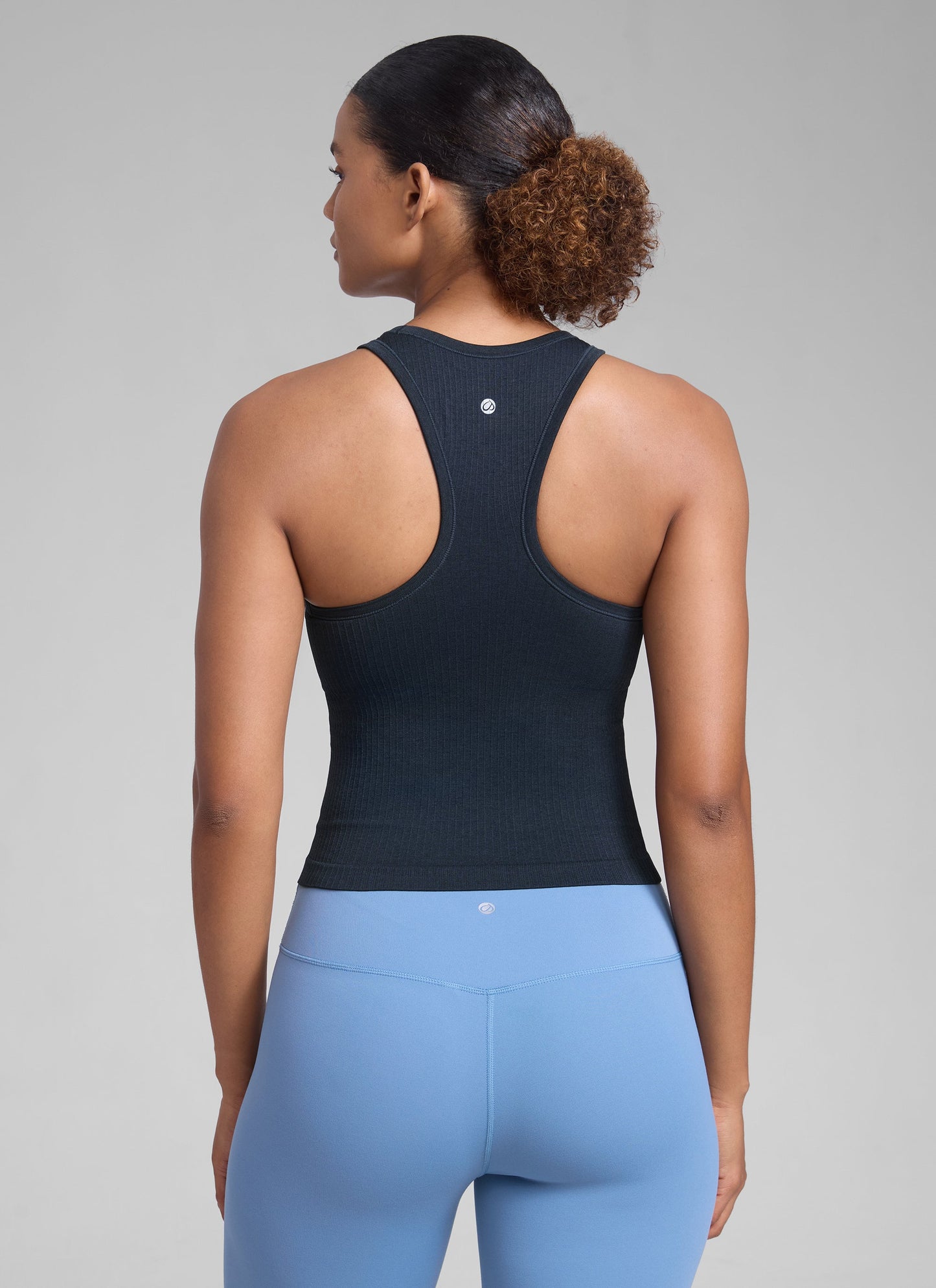 Seamless Racerback Hip Length Tank