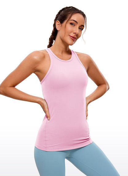 Butterluxe Hip Length Racerback Tank