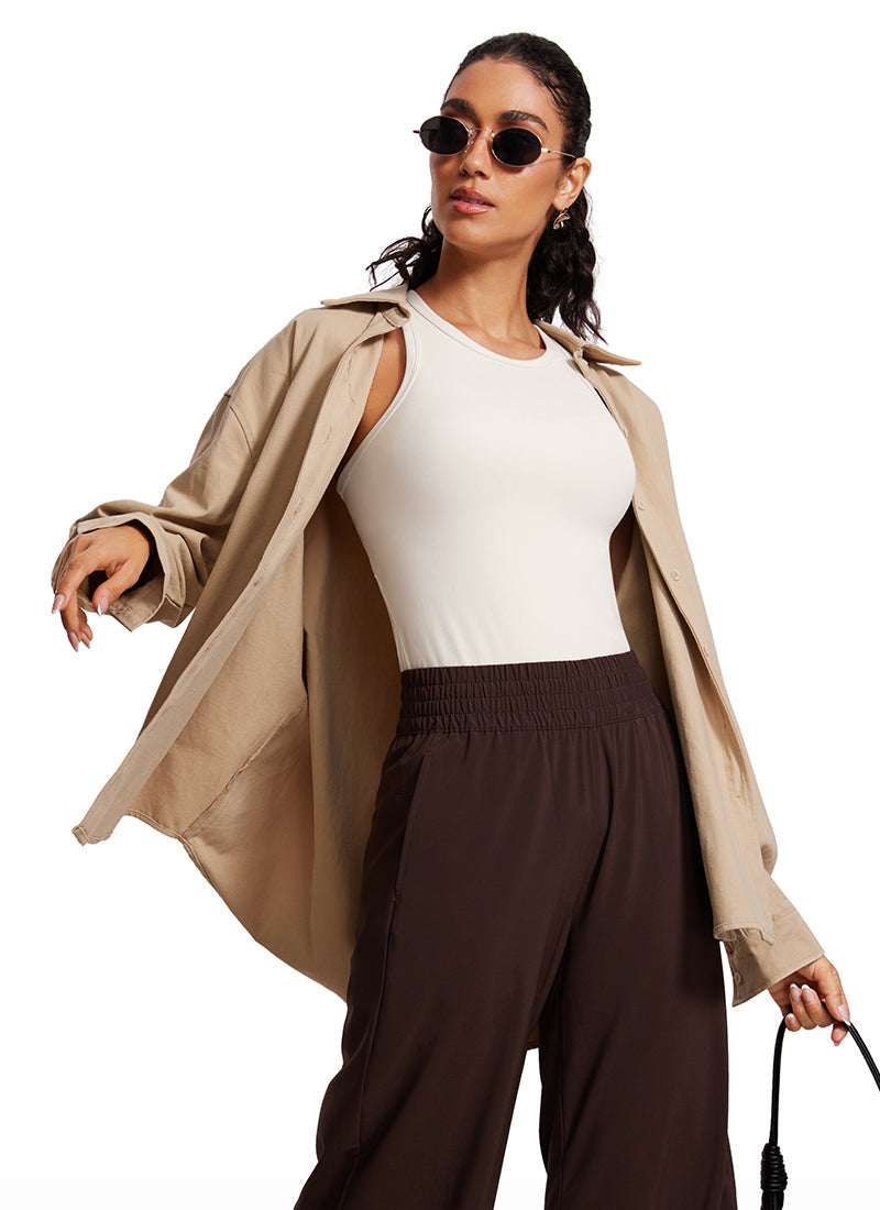 Butterluxe Hip Length Racerback Tank