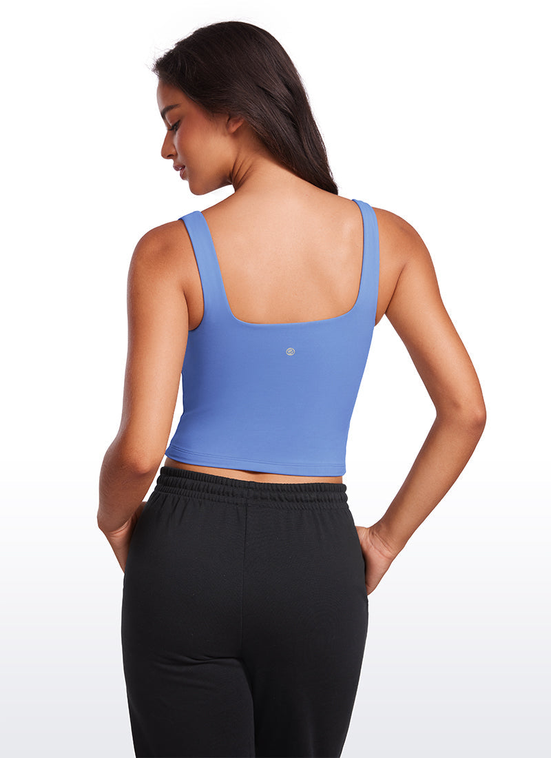 Butterluxe Double Lined Square Neck Tank