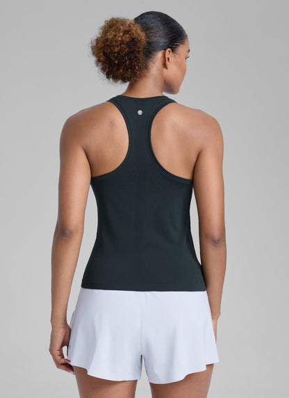 Seamless Crewneck Racerback Tank