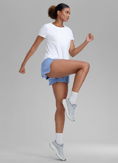 Cloudweight Crewneck Side Slit Short Sleeve