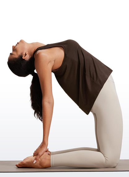 Racerback Casual Sleeveless Tank