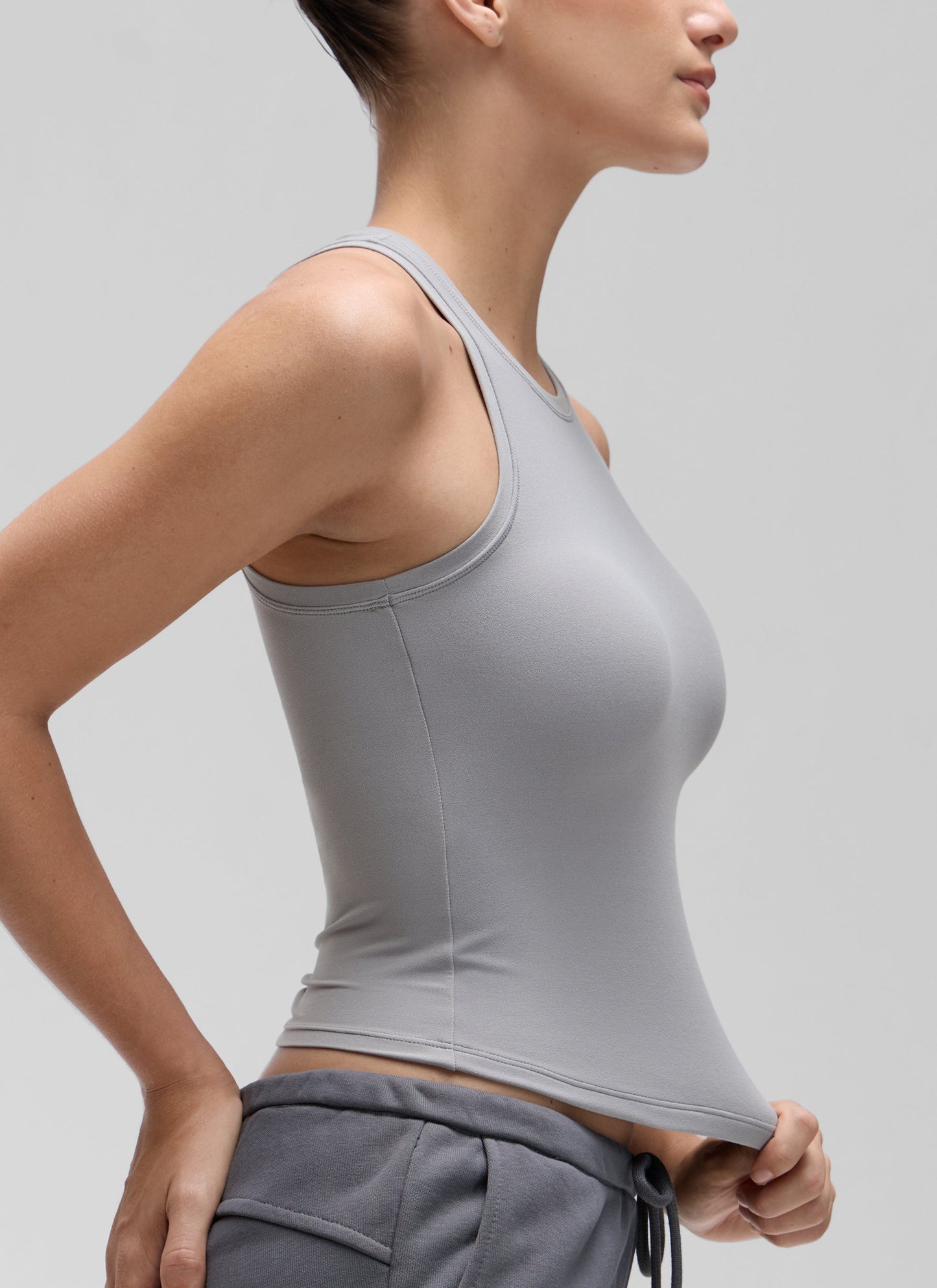 Softembrace Double Lined Sleeveless Tank