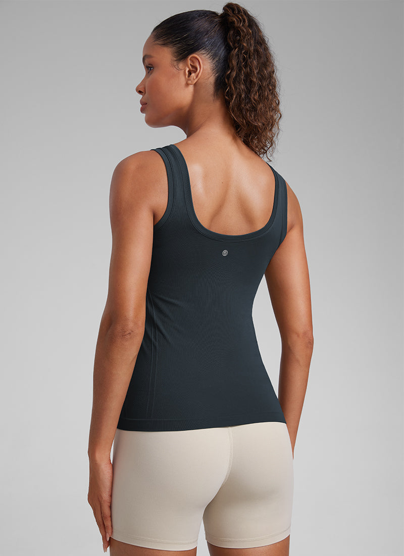 Seamless Low U Back Breathable Tank