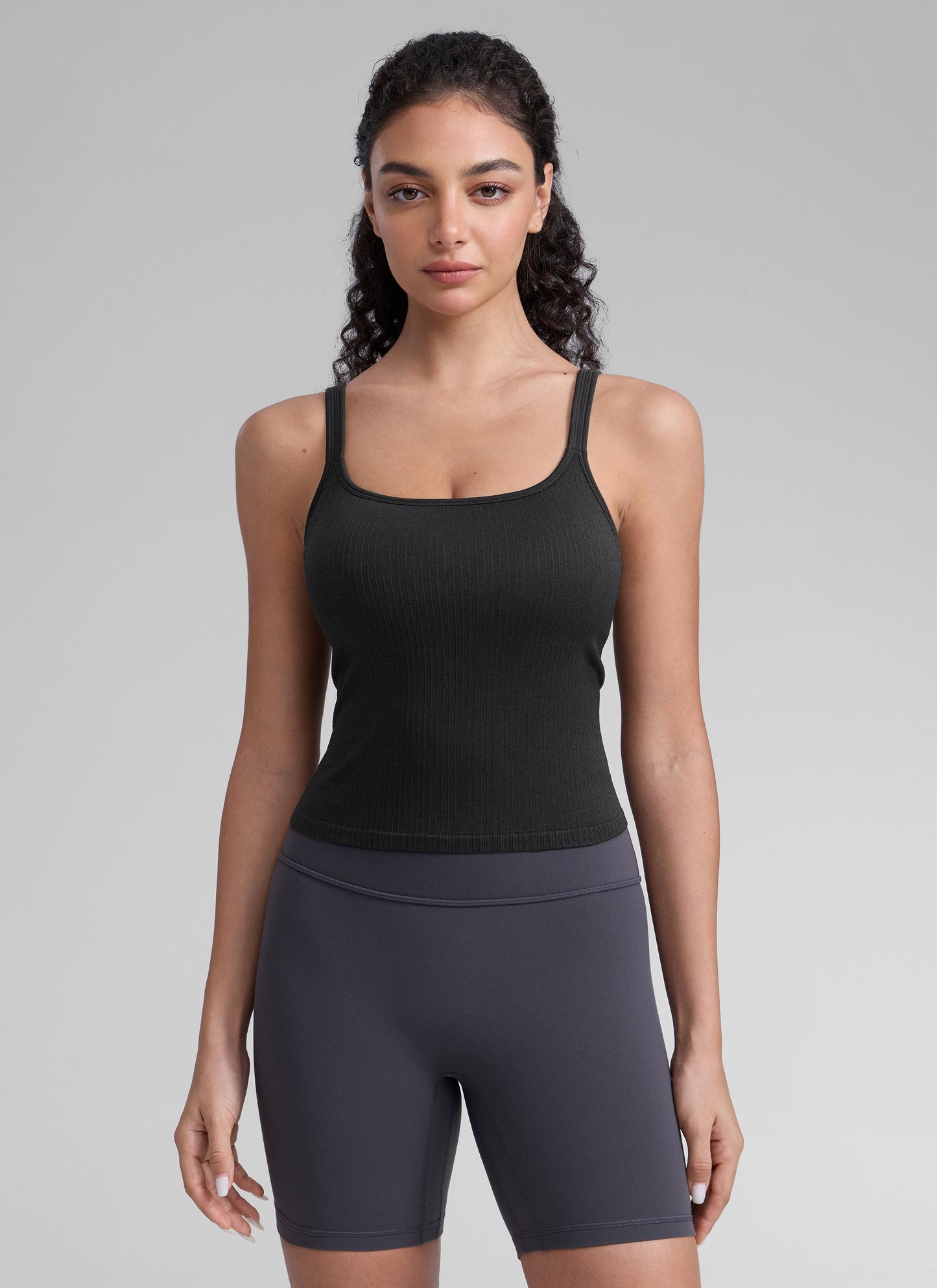 Seamless Open Back Yoga Sports Bra