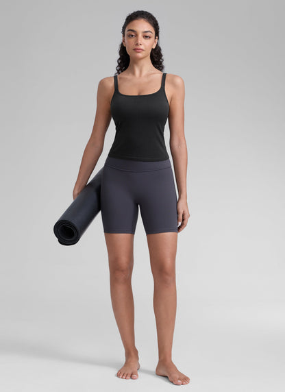 Seamless Open Back Yoga Sports Bra