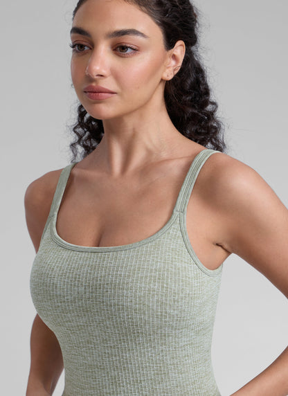 Seamless Open Back Yoga Sports Bra