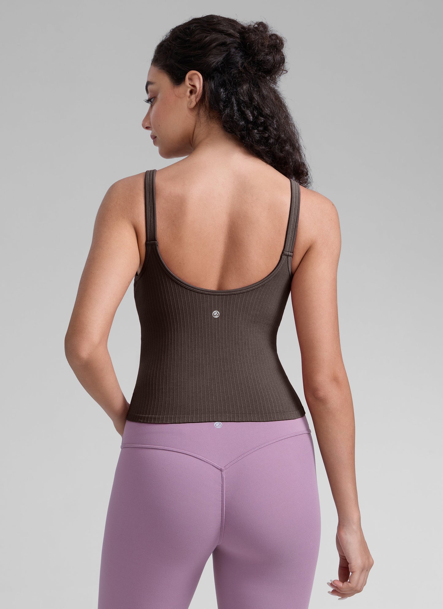 Seamless Open Back Yoga Sports Bra