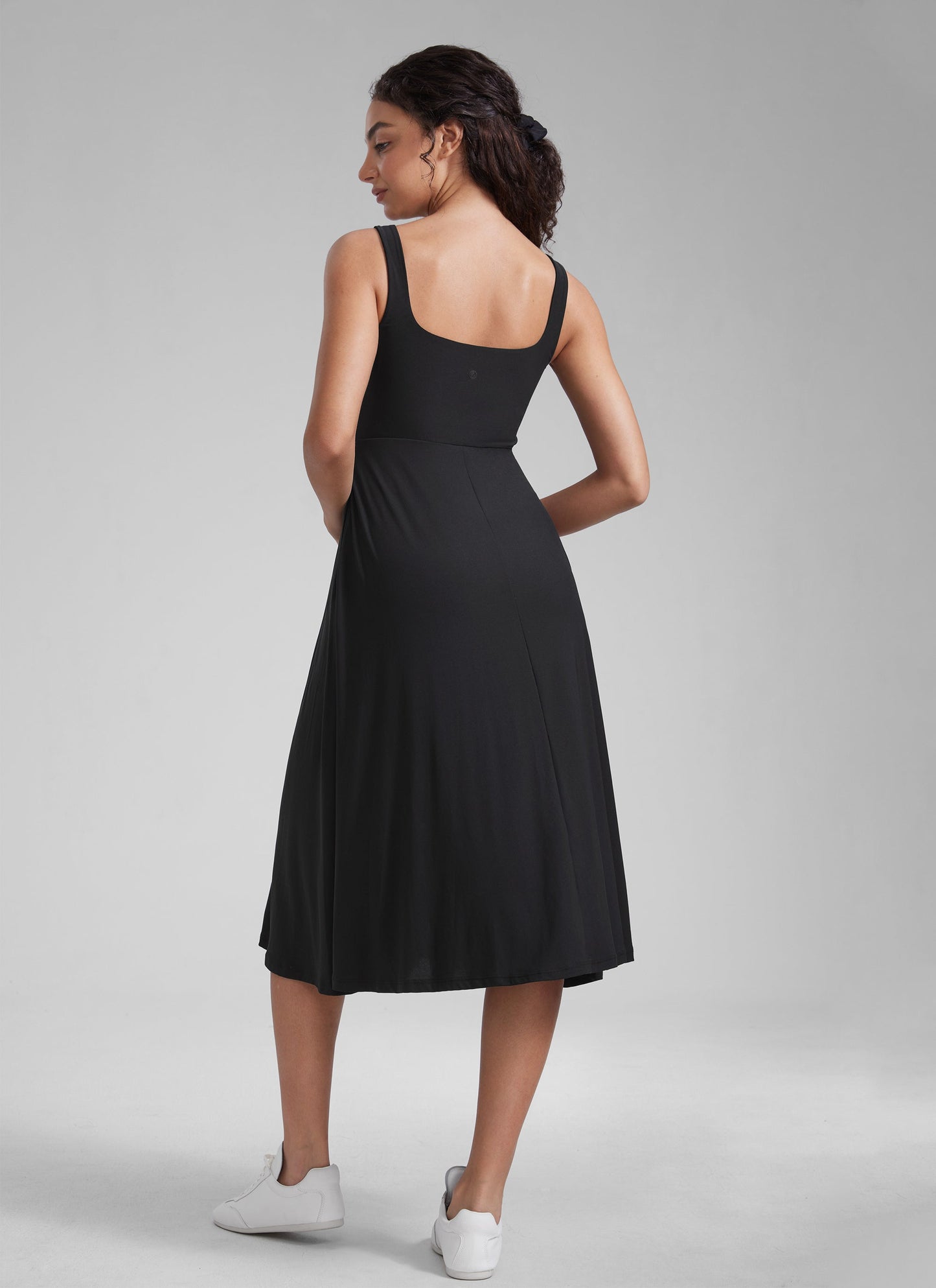 Cloudweight Double Lined Pocket Midi Dress