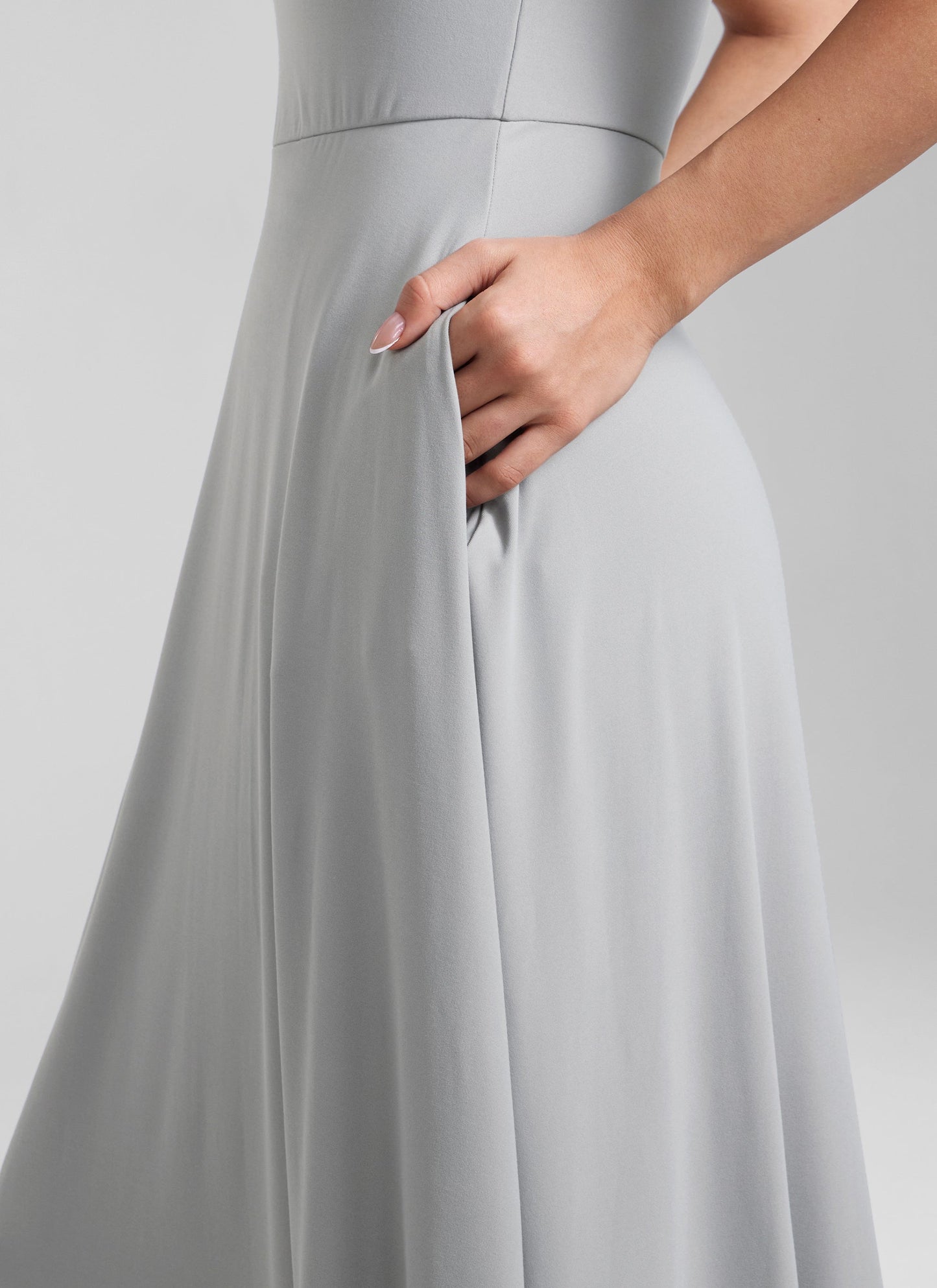 Cloudweight Double Lined Pocket Midi Dress