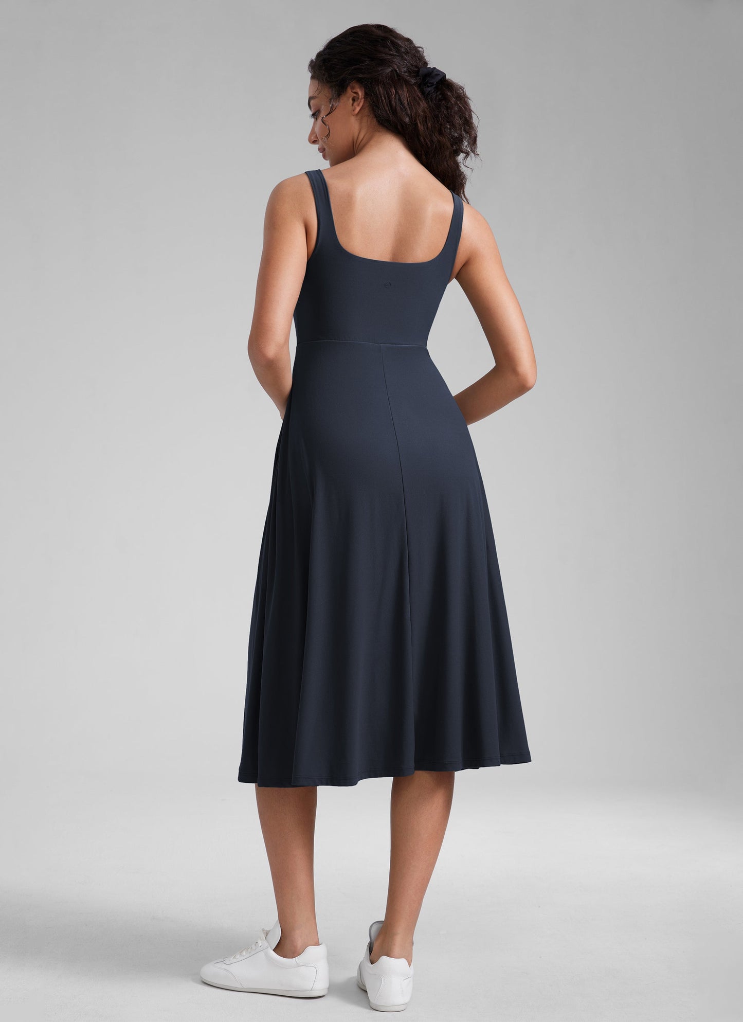 Cloudweight Double Lined Pocket Midi Dress