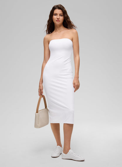 Butterluxe Strapless Bodycon Midi Dress