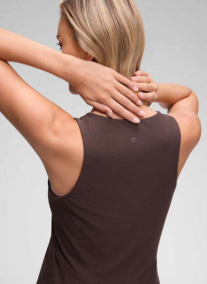 Cloudweight Double Lined Crewneck Dress