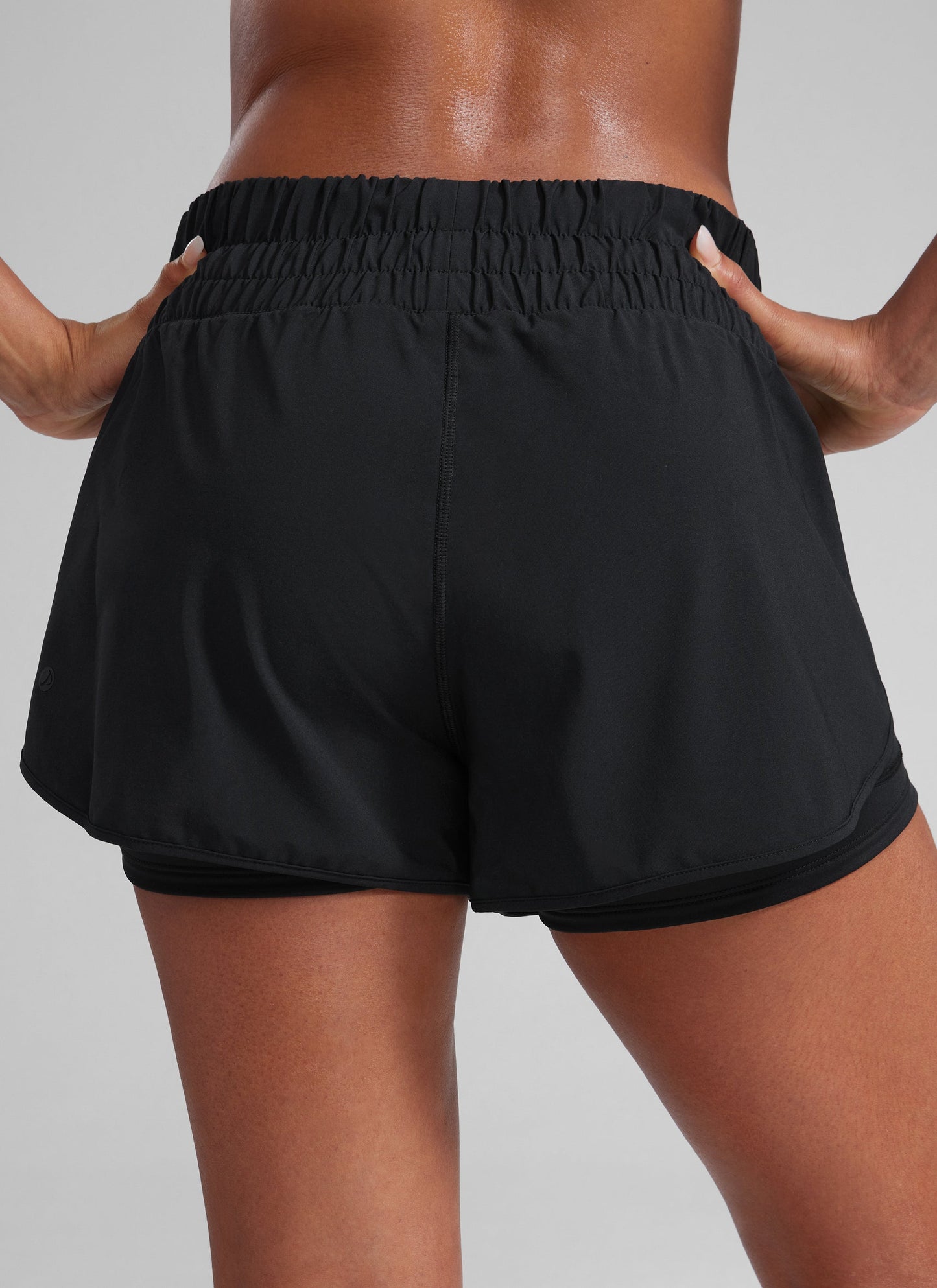 Feathery-Fit Soft  2 in 1 High Rise Short 3''