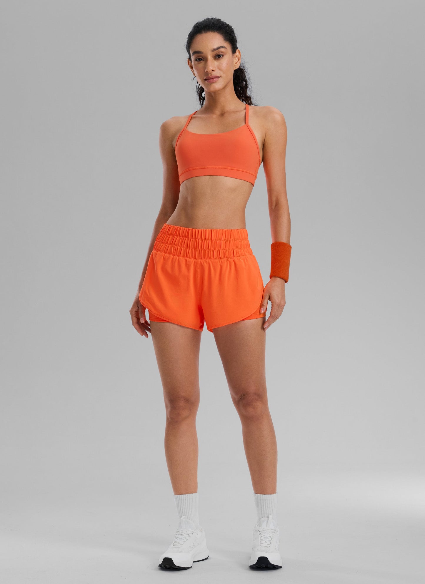 Feathery-Fit Soft  2 in 1 High Rise Short 3''