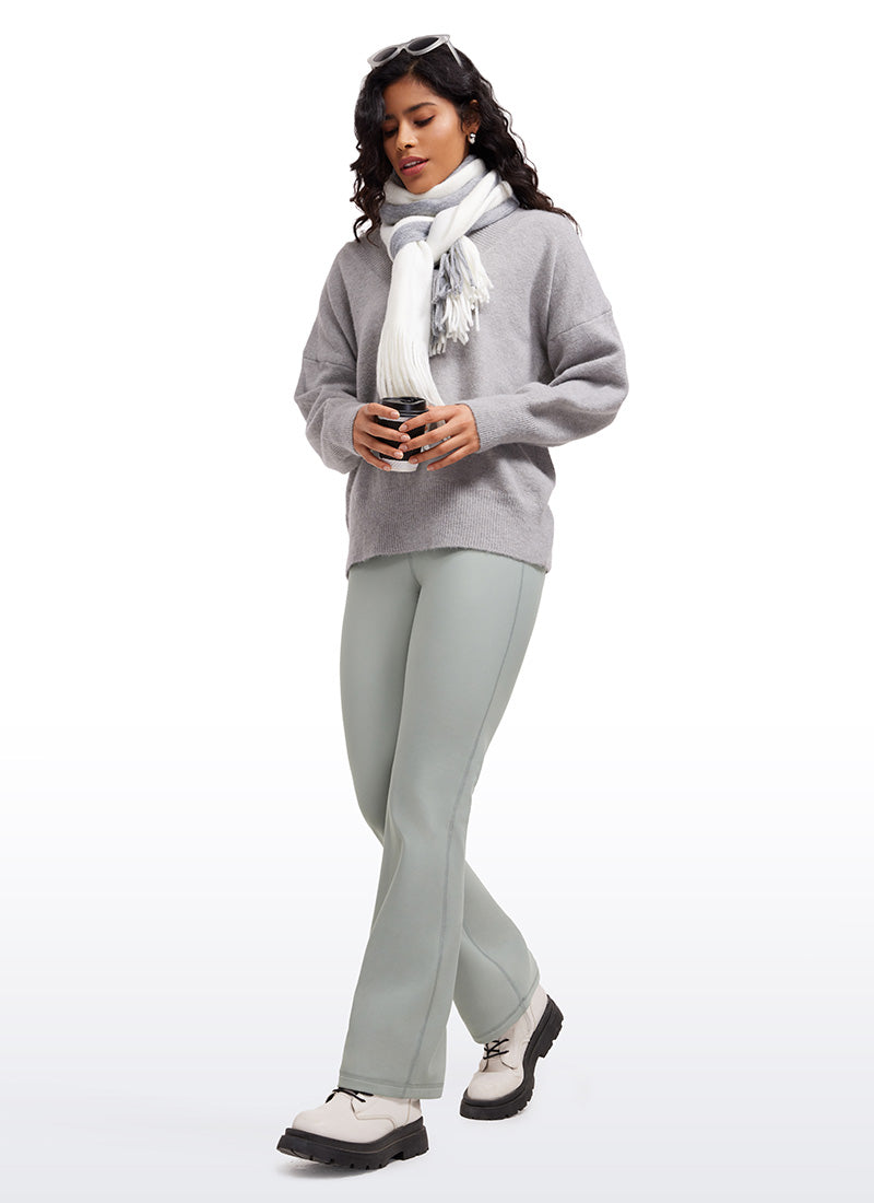 Fleece Lined Flare Legging 31"