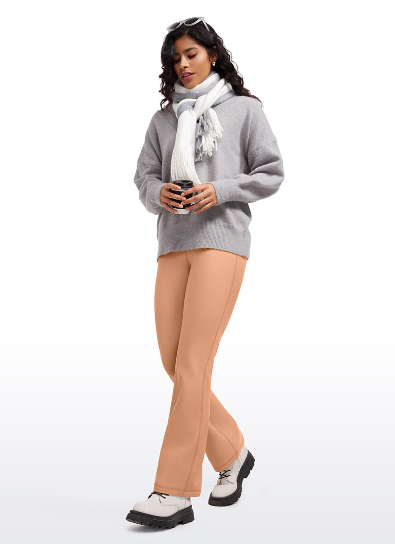 Fleece Lined Flare Legging 31"