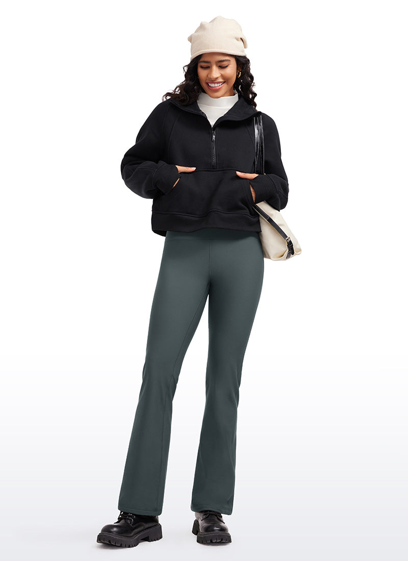 Fleece Lined Flare Legging 31"