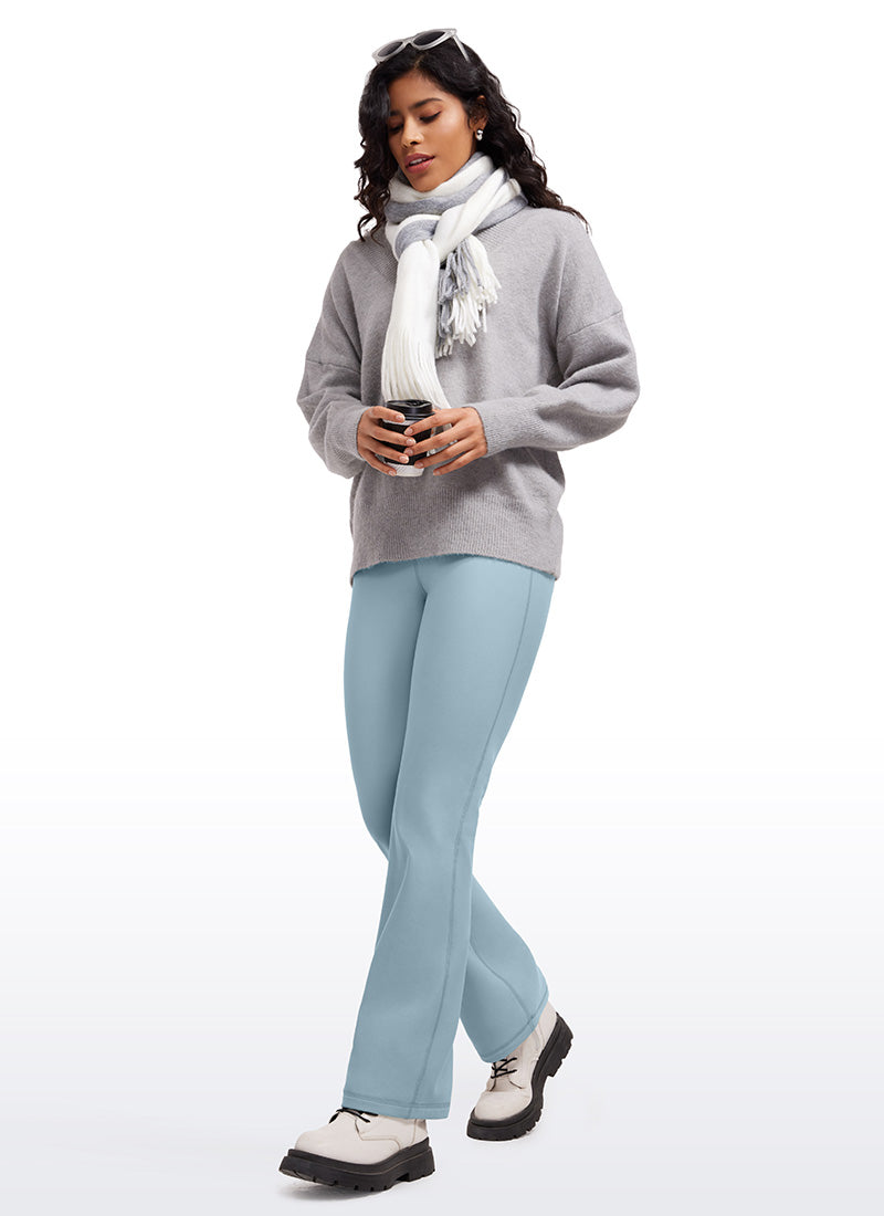 Fleece Lined Flare Legging 31"