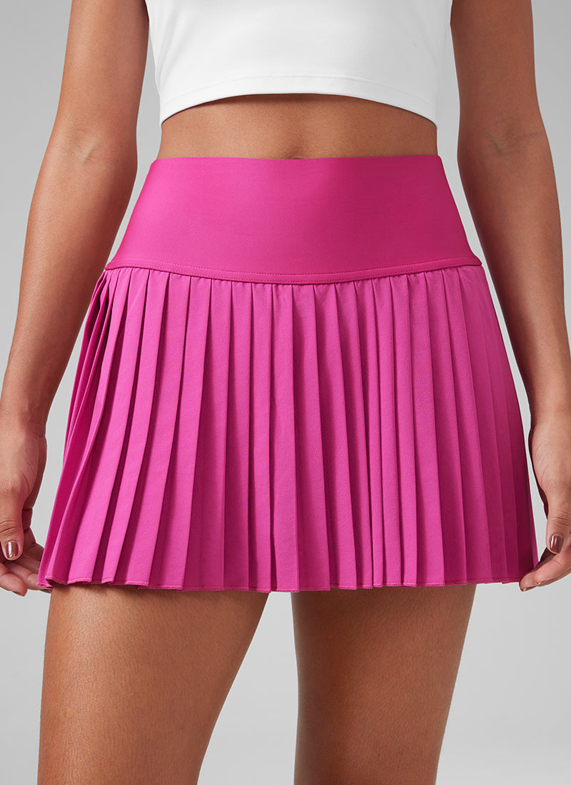 Feathery-Fit Soft Pleat High Rise Skirt 14''