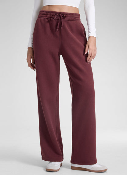 Fleece Lined Straight Leg Sweatpant 30''