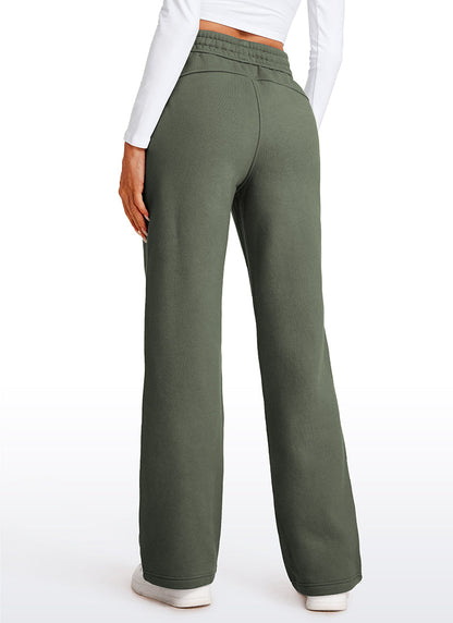 Fleece Lined Straight Leg Sweatpant 30''