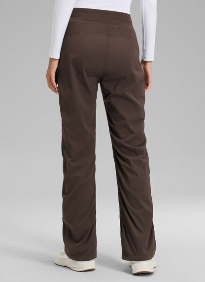 Fleece Lined Straight Leg Pocket Pant 30"