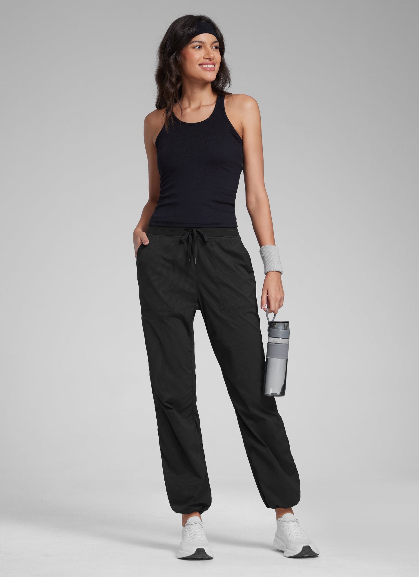 Lightweight Straight Leg Workout Pocket Pant 28"