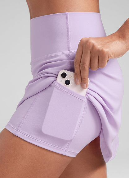 Butterluxe A Line High Rise Pocket Skirt 14.5''